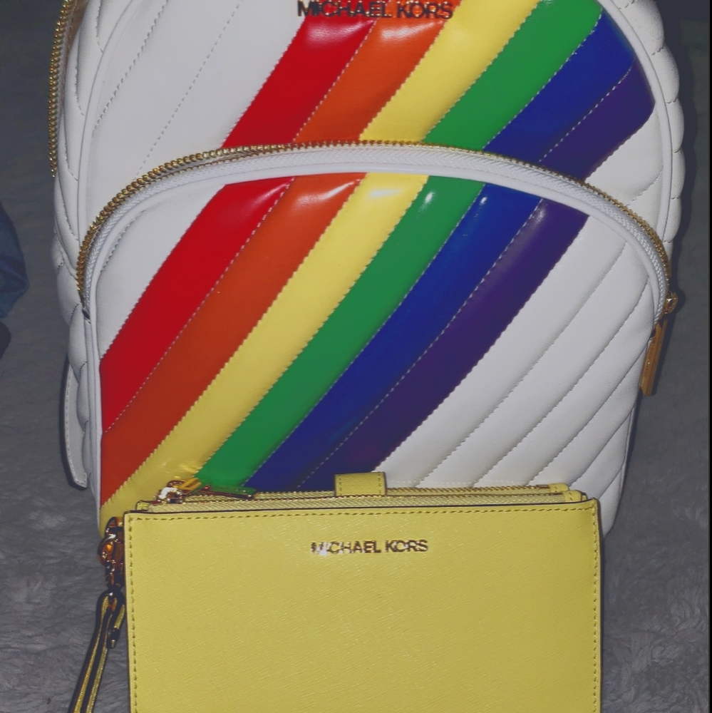 Backpack and wallet